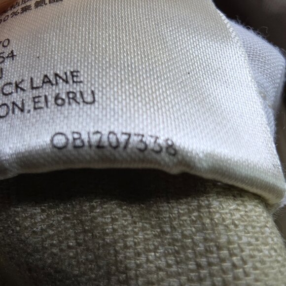 Free People Pants Womens 10 Ivory Cecily Pleated Vegan Faux Leather Barrel NWT - Picture 9 of 10